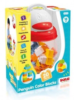 Dolu 5144 Penguen Renkli Bloklar 20 Parça Lego ve Yapı Oyuncakları kullananlar yorumlar